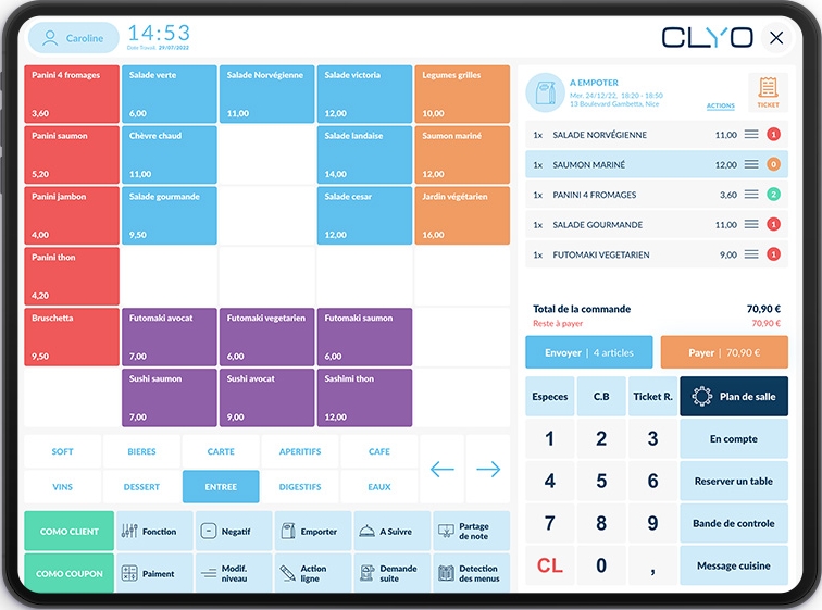 systeme logiciel de caisse enregistreuse clyo