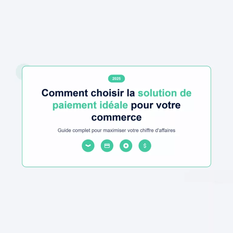 solution de paiement