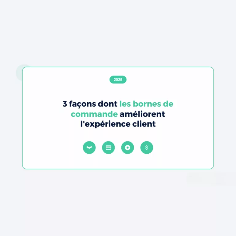 bornes de commande