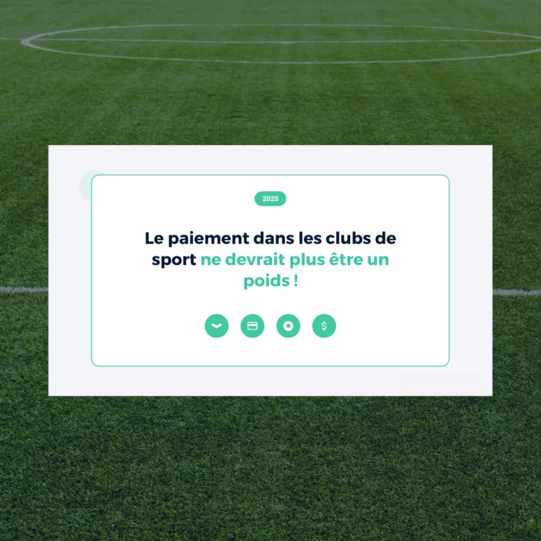 Le paiement dans les clubs de sport