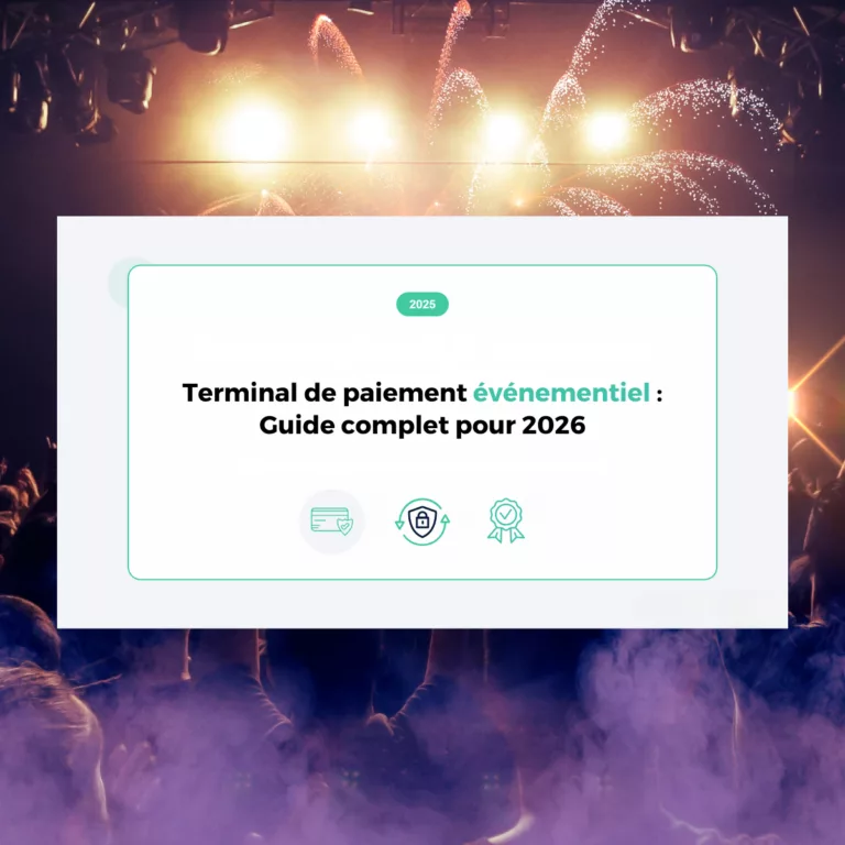 terminal de paiement événementiel