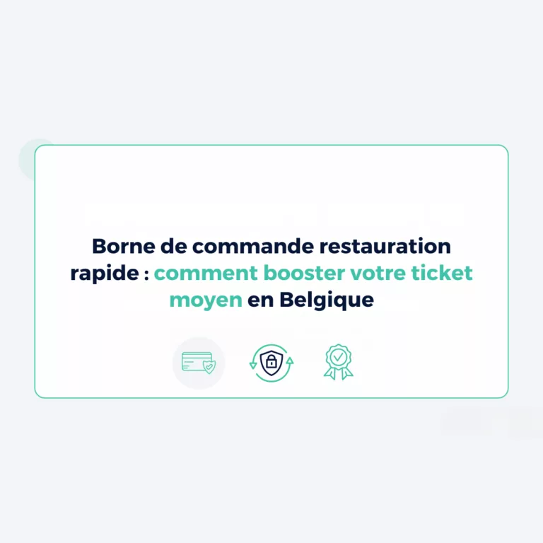 Borne de commande restauration rapide